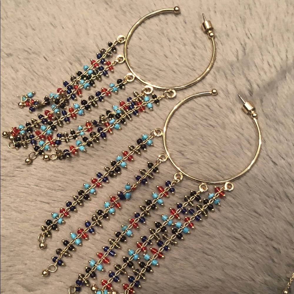 BCBG Necklace and earrings New